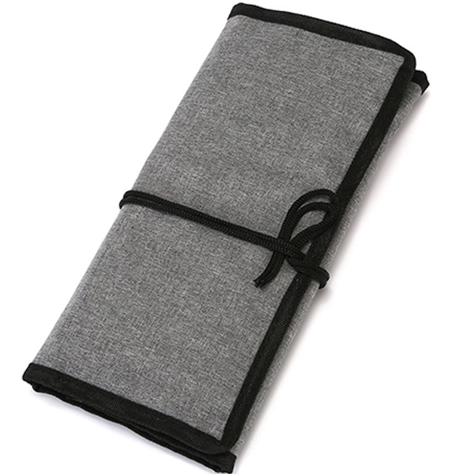 Lot de 24 pinceaux avec rouleau en tissu, pinceau aquarelle, pinceau en nylon pour les amateurs de peinture