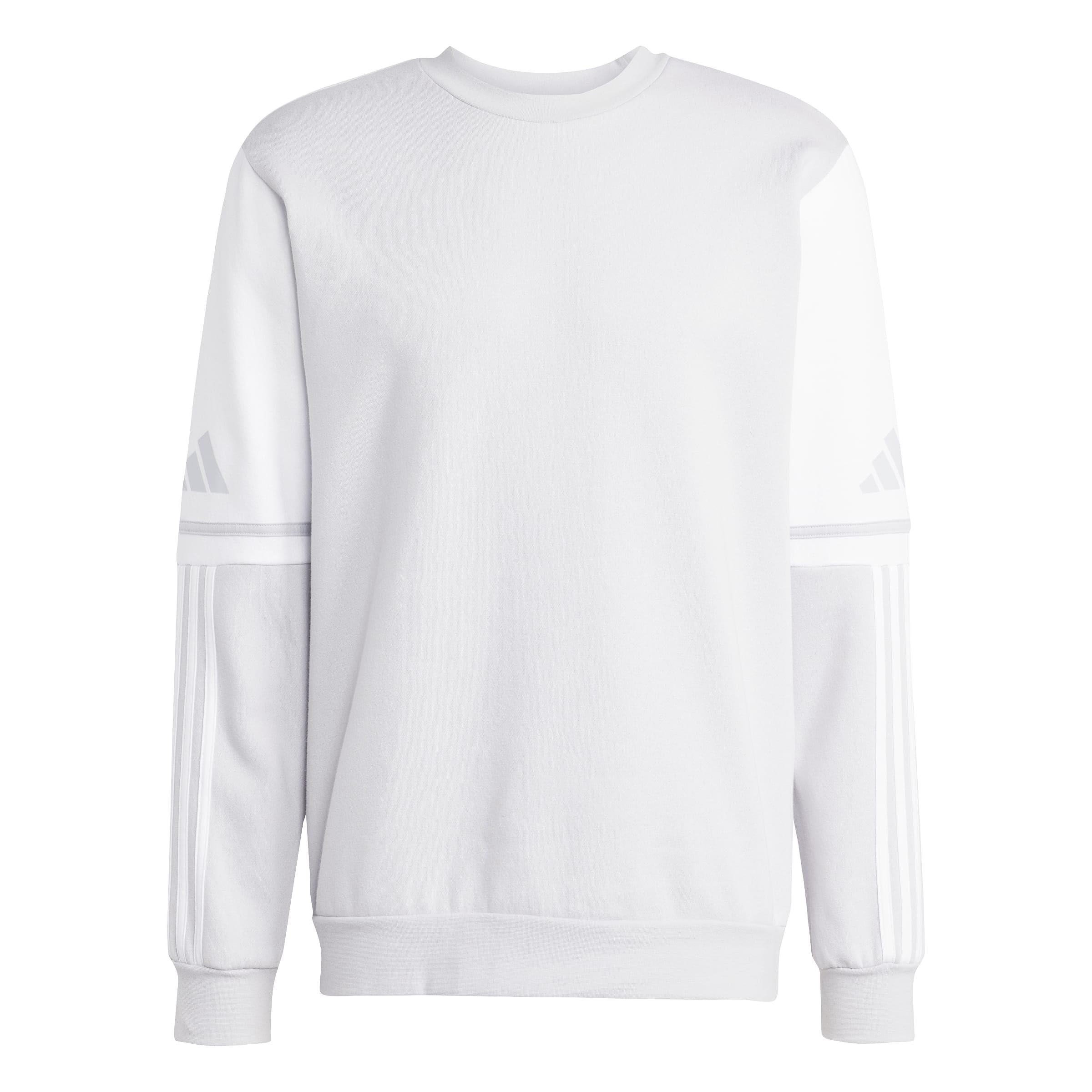 adidas Men's Squadra25 Sweat Crew Sweatshirt, team light grey/white, XS