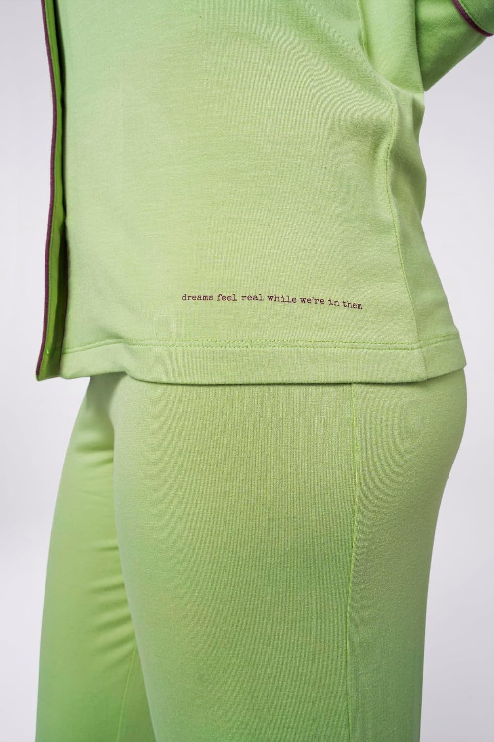 Storytellers; Women's Long Sleeve Pajama Set – Soft Cotton Blend Loungewear – Comfortable Nightwear for Women - Image 4