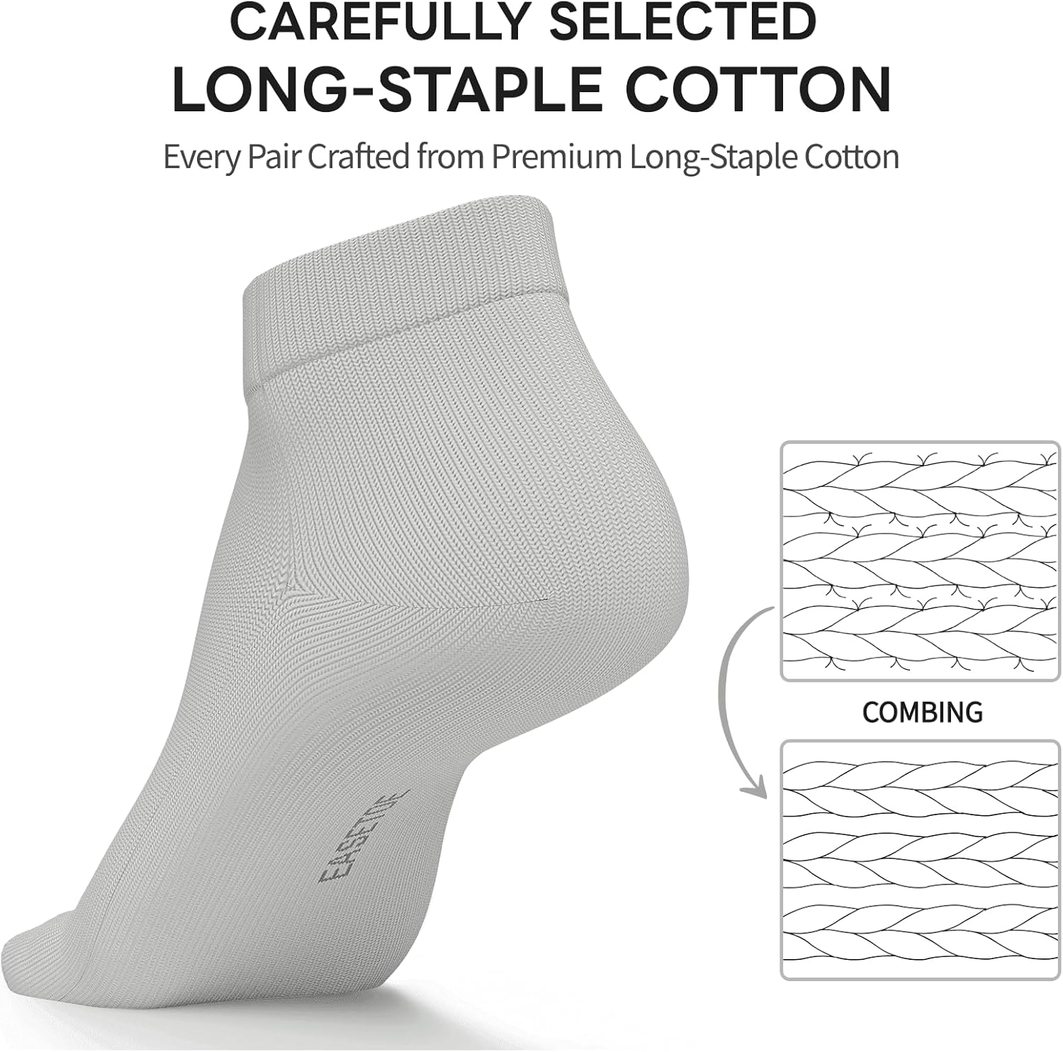 Ankle Socks for Women, 8 Pairs Premium Cotton Non Slip Lightweight Casual Low Cut Socks - Image 4