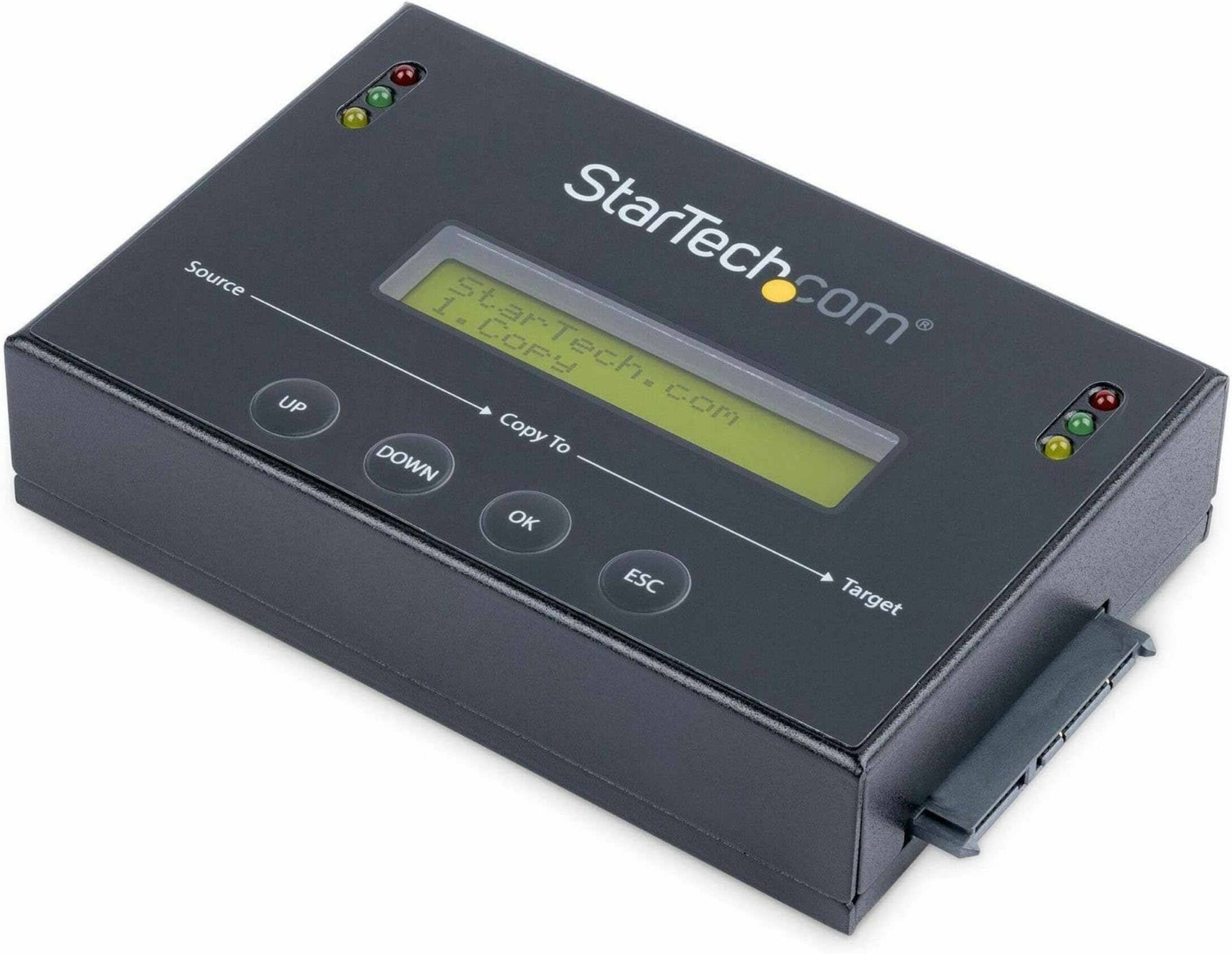 1:1 Standalone Hard Drive Duplicator with Disk Image Manager For Backup and Restore, Store Several Disk Images on one 2.5/3.5" SATA Drive, HDD/SSD Cloner, No PC Required, TAA