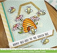 Vista 3 de LAWN FAWN Hive Five - Juego de sellos transparentes