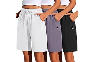 Women's 3-Pack Quick-Dry Bermuda Shorts: Perfect for Summer Comfort and Style
