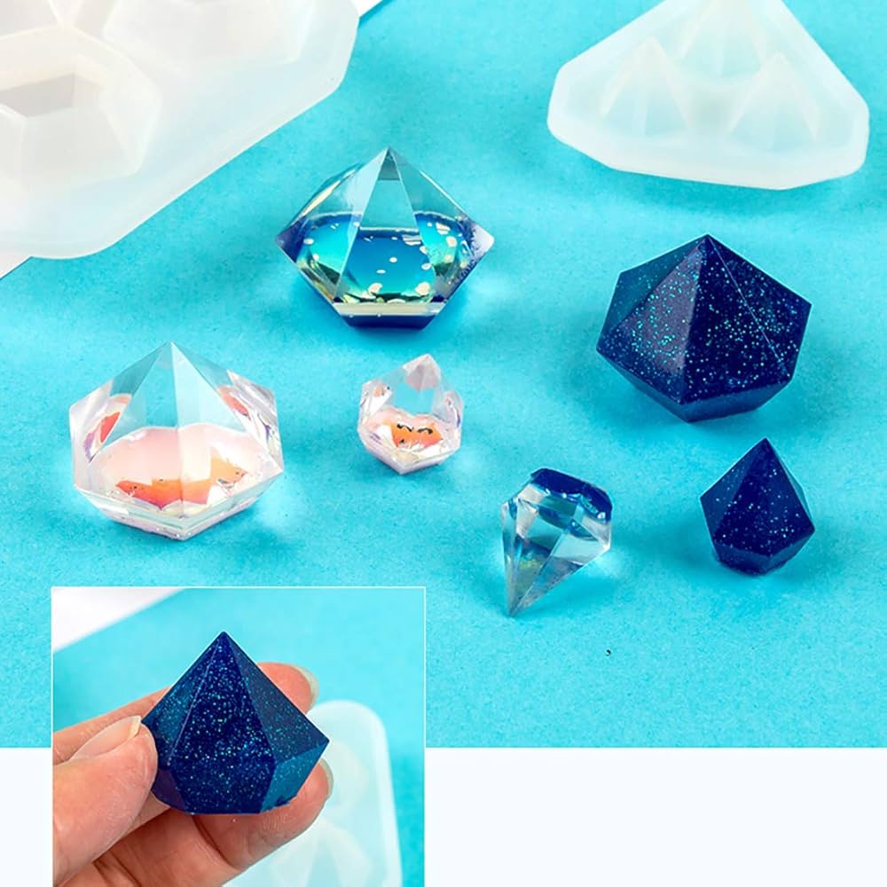 Amazon.co.jp: FineInno ダイヤモンド形 宝石 ダイヤ シリコン