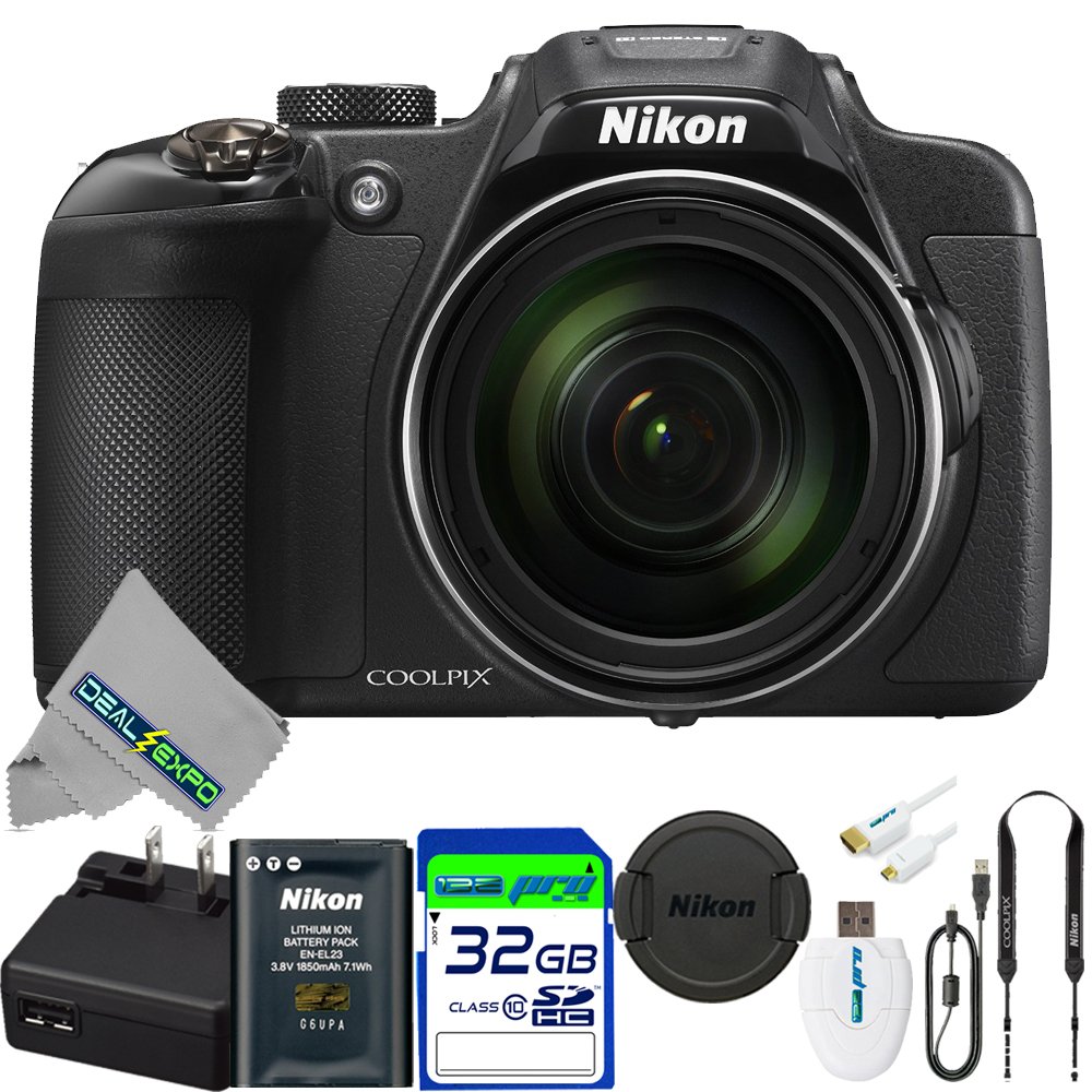 Nikon Coolpix P610 Digital Camera With 60x Optical Zoom Built