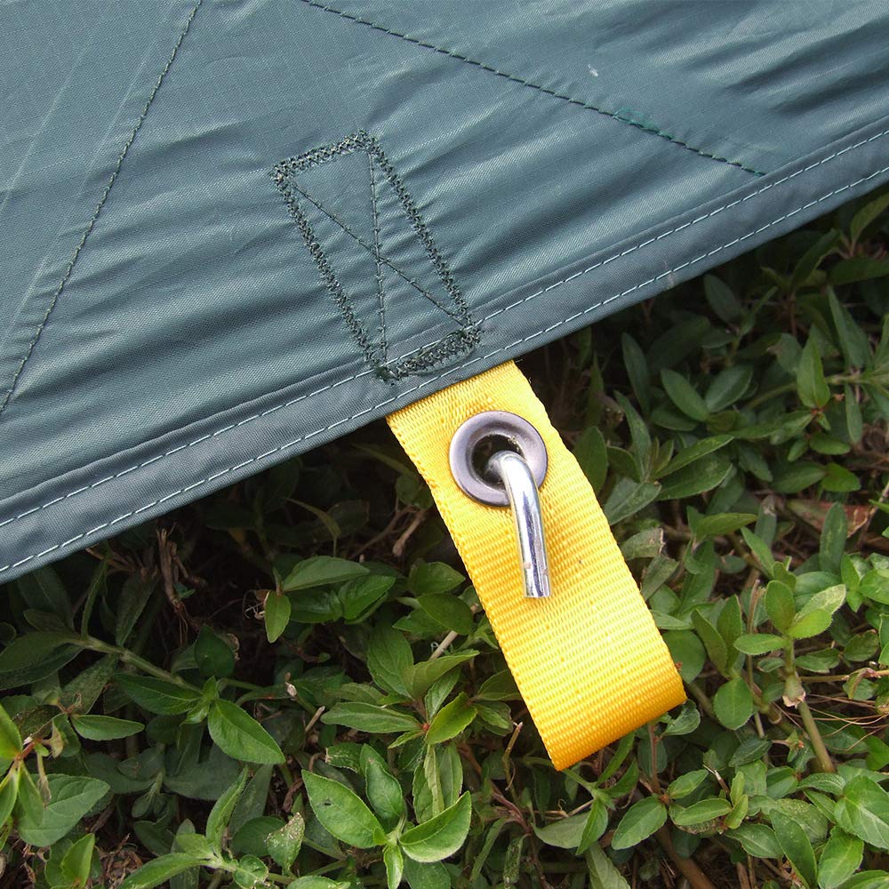HYFAN Bâche portable pour hamac, tente, abri, randonnée, camping, extérieur, pique-nique, randonnée, voyage