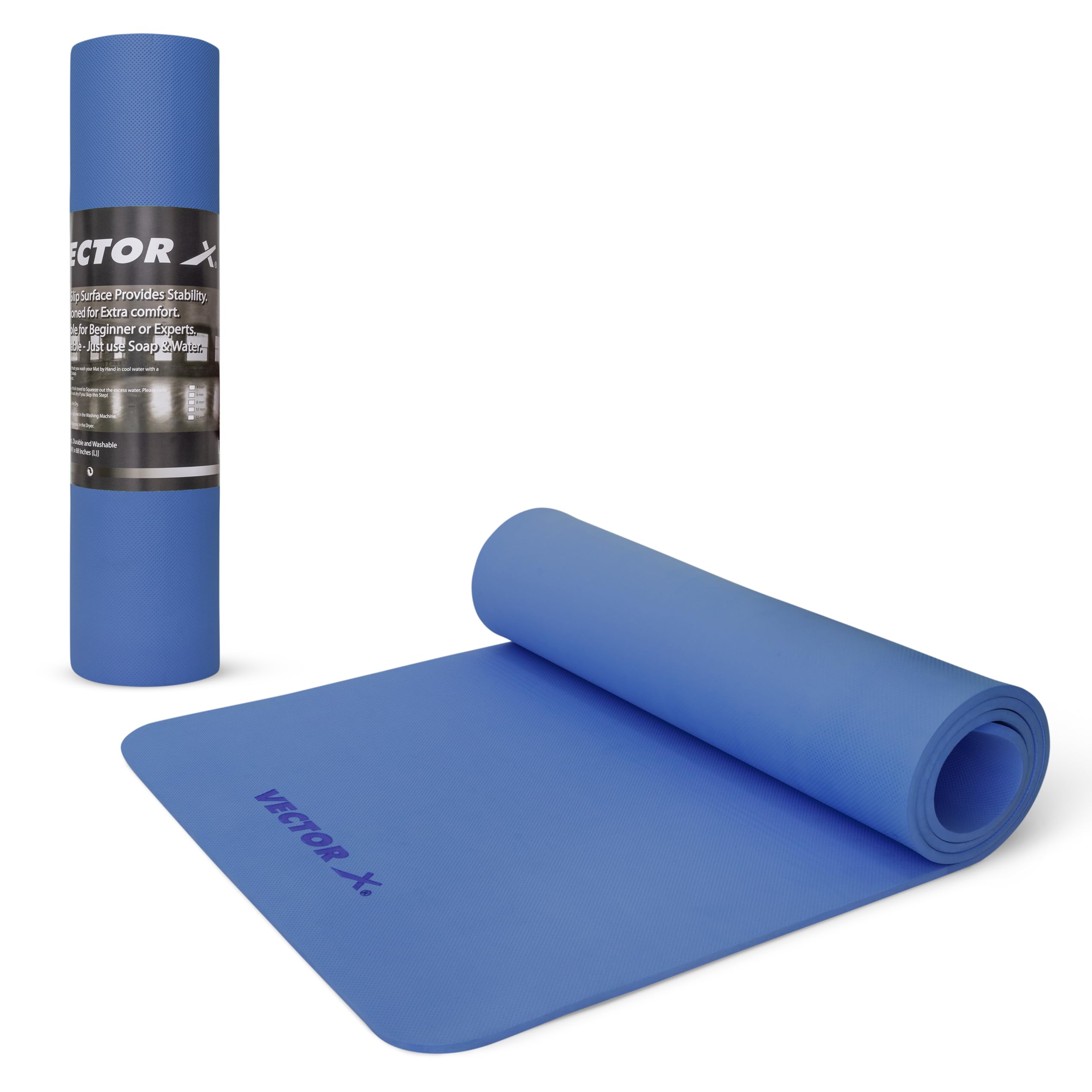 Vector X Yoga Mats for Men/Women Exercise mat at Home/Gym Anti Slip Yoga mat Workout mat Yoga Mat for Kids Yoga Mate Gym mats for Workout at Home (4MM, Royal Blue) (B0CVL5Q2ZV) Amazon Price History, Amazon Price Tracker