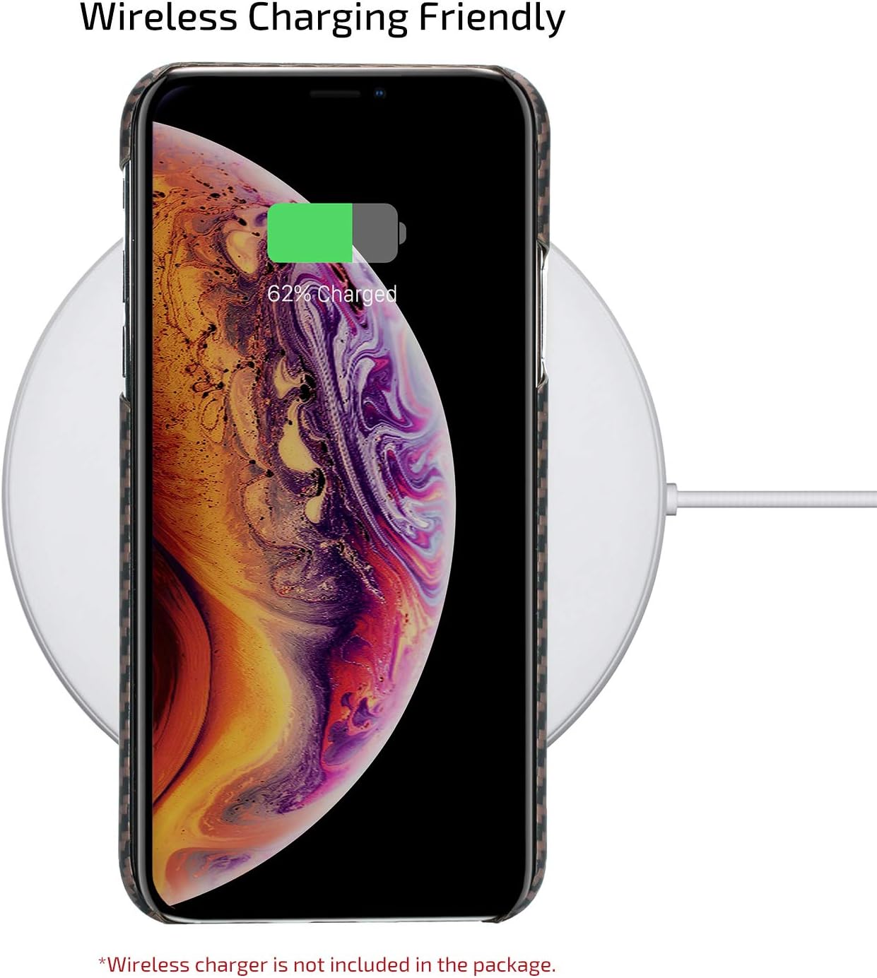 Best Deal 🛒 PITAKA Magnetic Slim Case Compatible with iPhone Xs Max 6.5, MagEZ Case Aramid Fiber [Real aero Crafts Material] Phone Case,Minimalist Strongest Durable Snugly Fit Snap-on Case - Black/Grey(Twill)