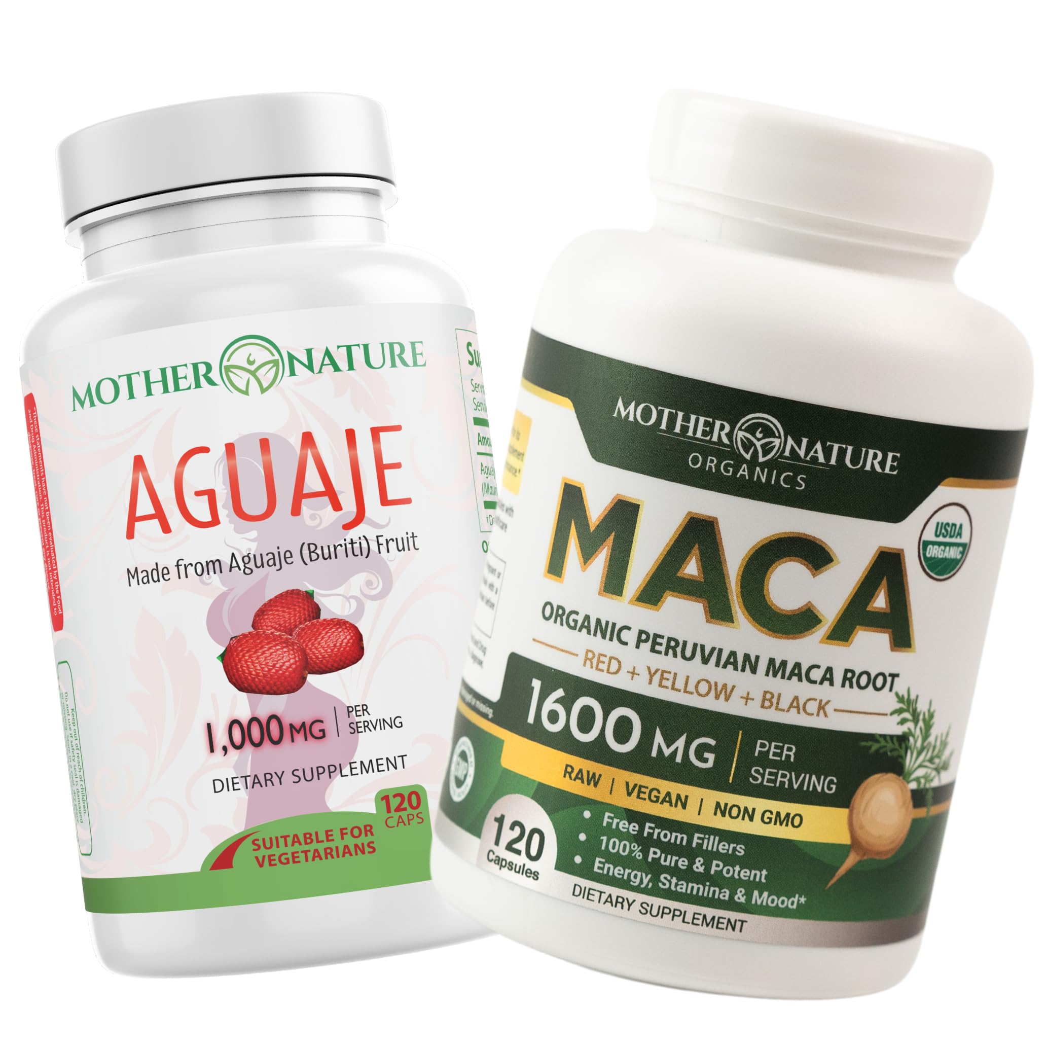 Feminine Vitality Duo Supplement for Curves, Energy & Hormonal Balance