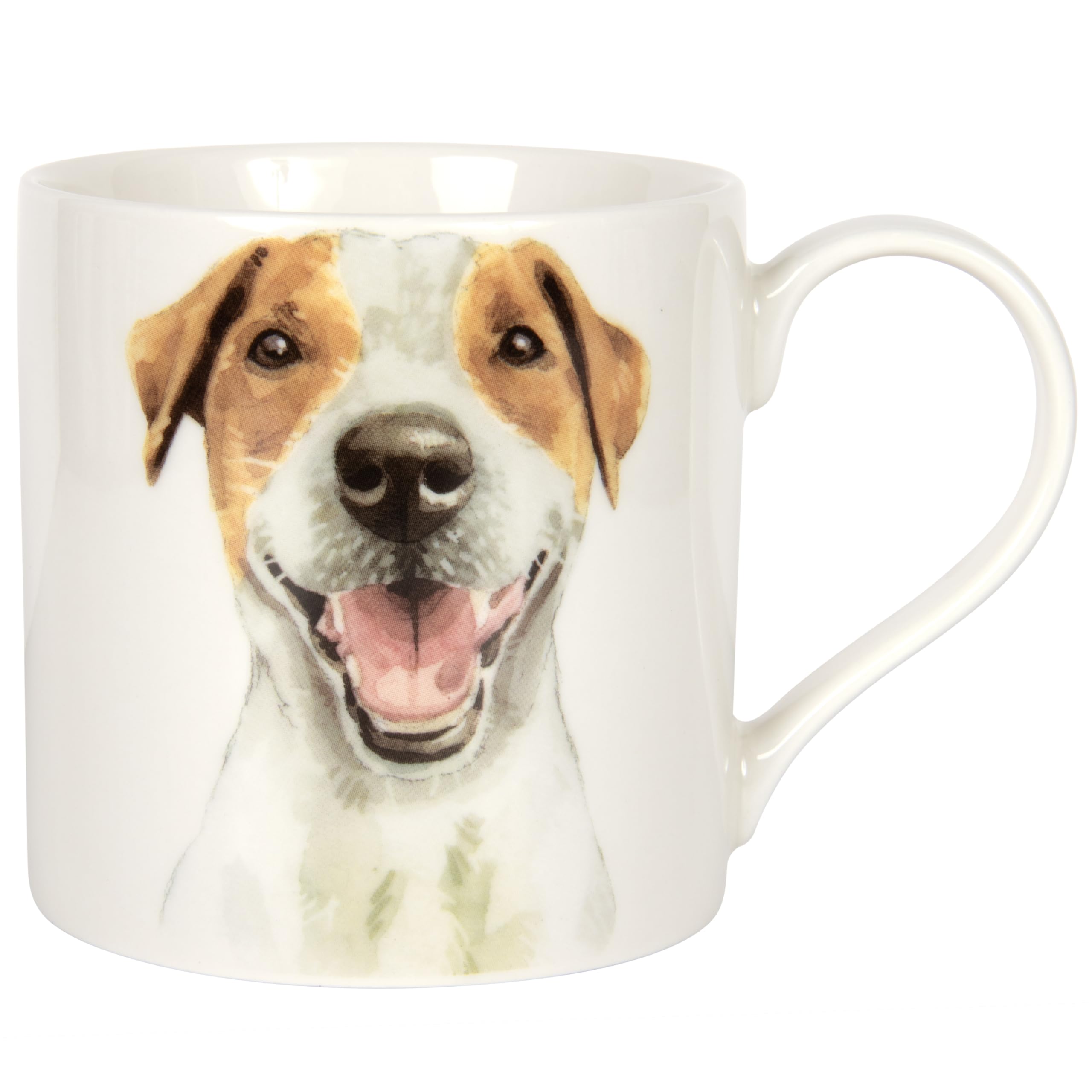 L & P Home & Gifts Women's Jack Russel Lesser & Pavey L Mug Robert James Hull, Tea And Coffee Mugs For Hot Drinks | Fine China Printed Mugs For Kitchen & Home | Reusable Ceramic Cups For Every Occasion | Gifts For & Men