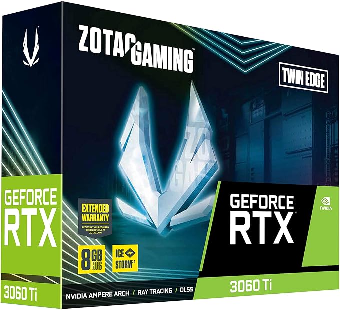 ZOTAC GeForce RTX 3060 Ti Twin Edge 8GB GDDR6 miniatura 8