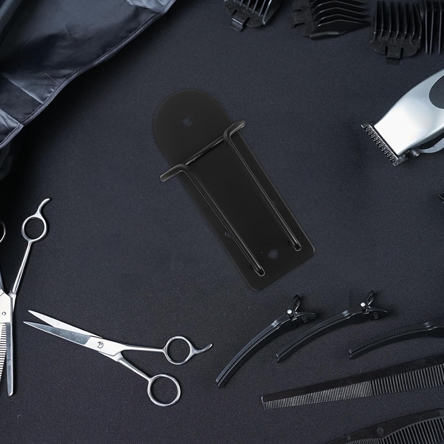 Stainless Steel Electric Shaver Holder Stand for Scissors and Clippers