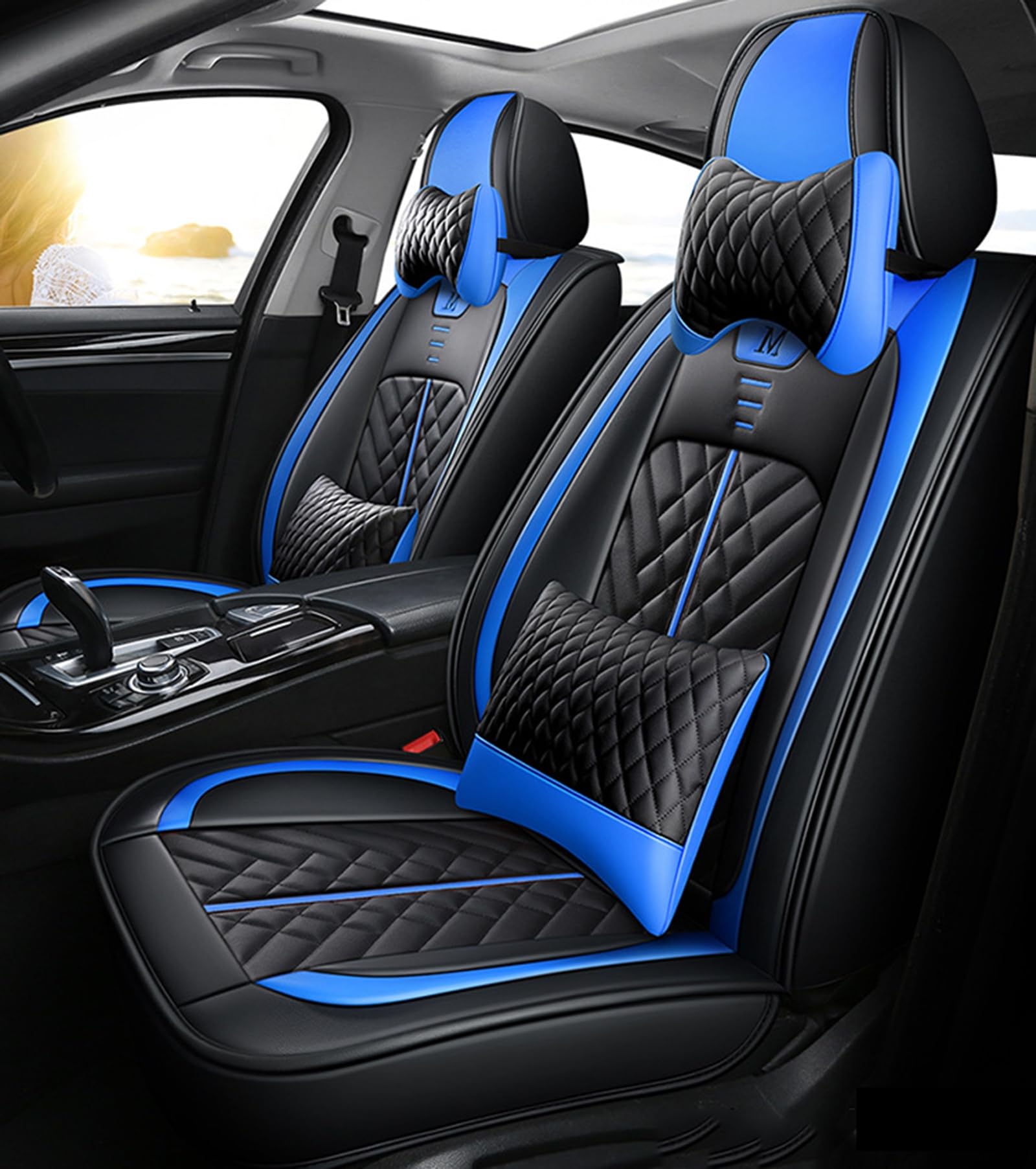 COPERCHI di Auto CAPERCHI- COPERCHI di Auto Auto Auto Comuni COPERCHI Auto Auto 5 SETTI Set in FATTURA UNIVERSALITURA, Fit Universale Compatibile airbag.,E