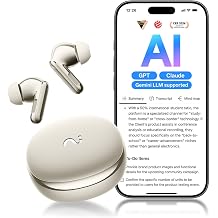 RecDot 2 AI Voice Recorder Earbuds, AI Note Taker fr Meetings & Calls