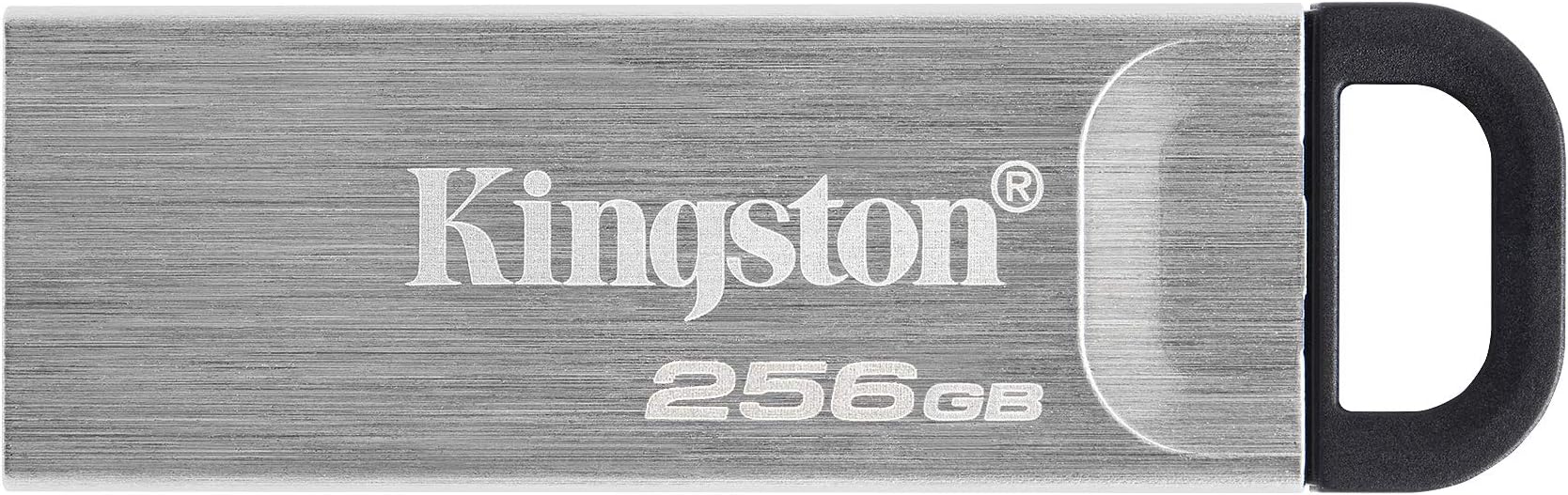 Kingston DataTraveler Kyson USB 3.2 Gen 1 Flash Drive 256GB - Stylish Capless Metal Case