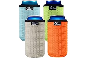 16oz Can Sleeves, Insulators Sleeves Standard Can Covers Neoprene Can Coolers Holder...