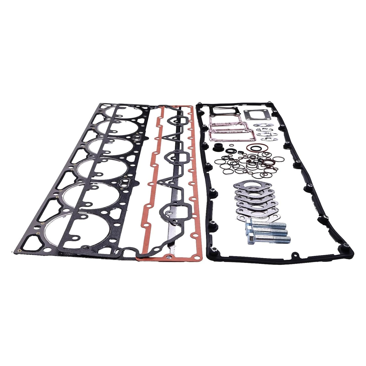 Upper Engine Gasket Set 4089478 408-9478 Compatible with Cummins Diesel Engines QSM11 N855 M11 L10 250