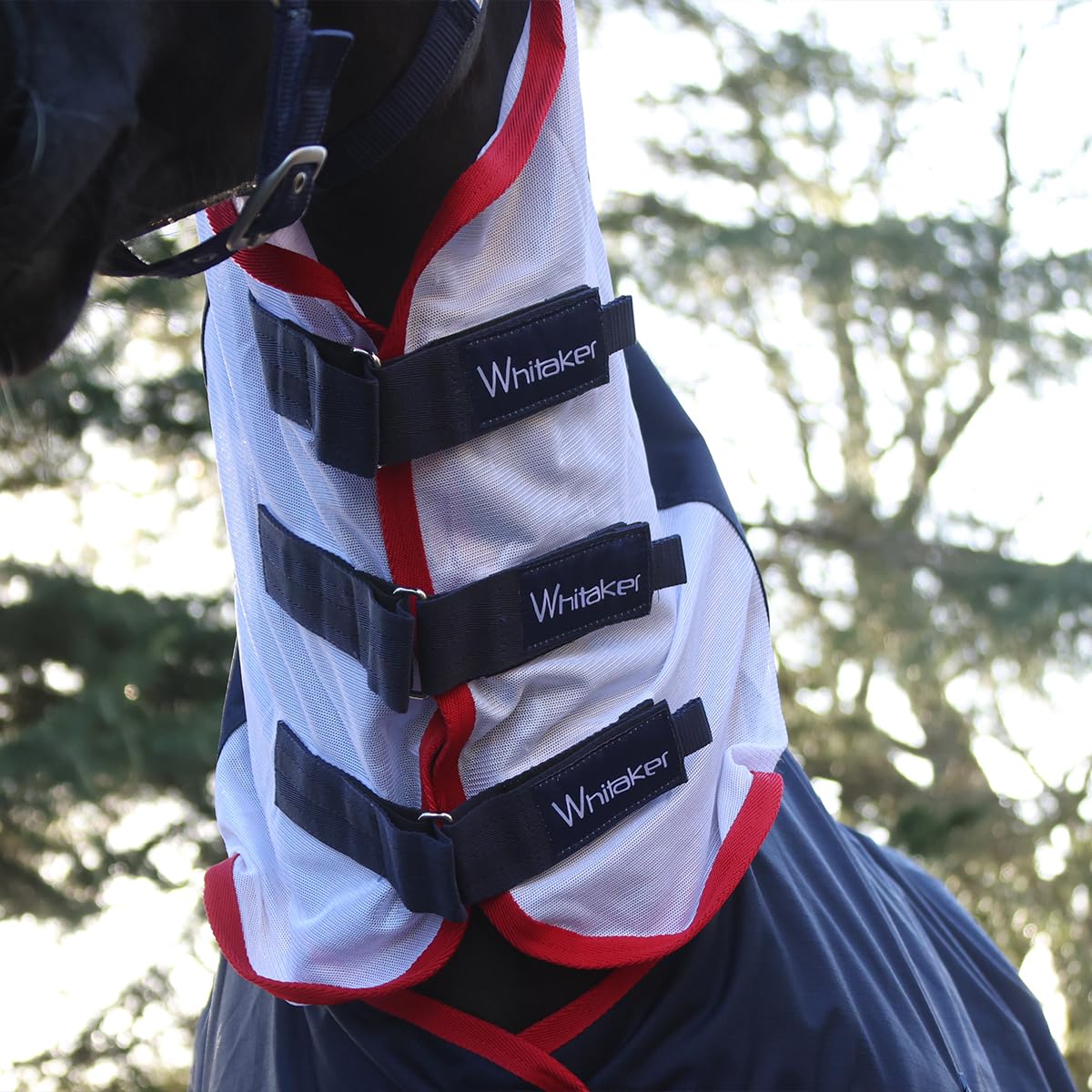 R462 John Whitaker Rastrick V2 Airflow Pferdedecke mit festem Hals, Größen 1,2 m bis 2,1 m, perfekt für unvorhersehbare Wetterbedingungen