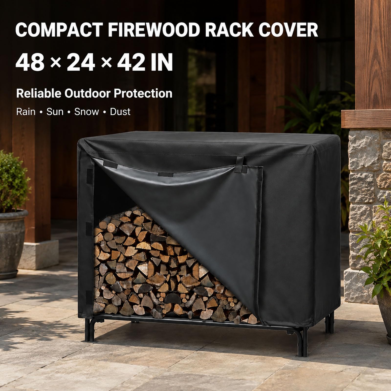 Copertura Portalegna per MCombo 4 ft Firewood Rack