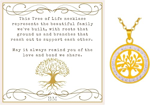 Tree of Life Necklace Gift Set