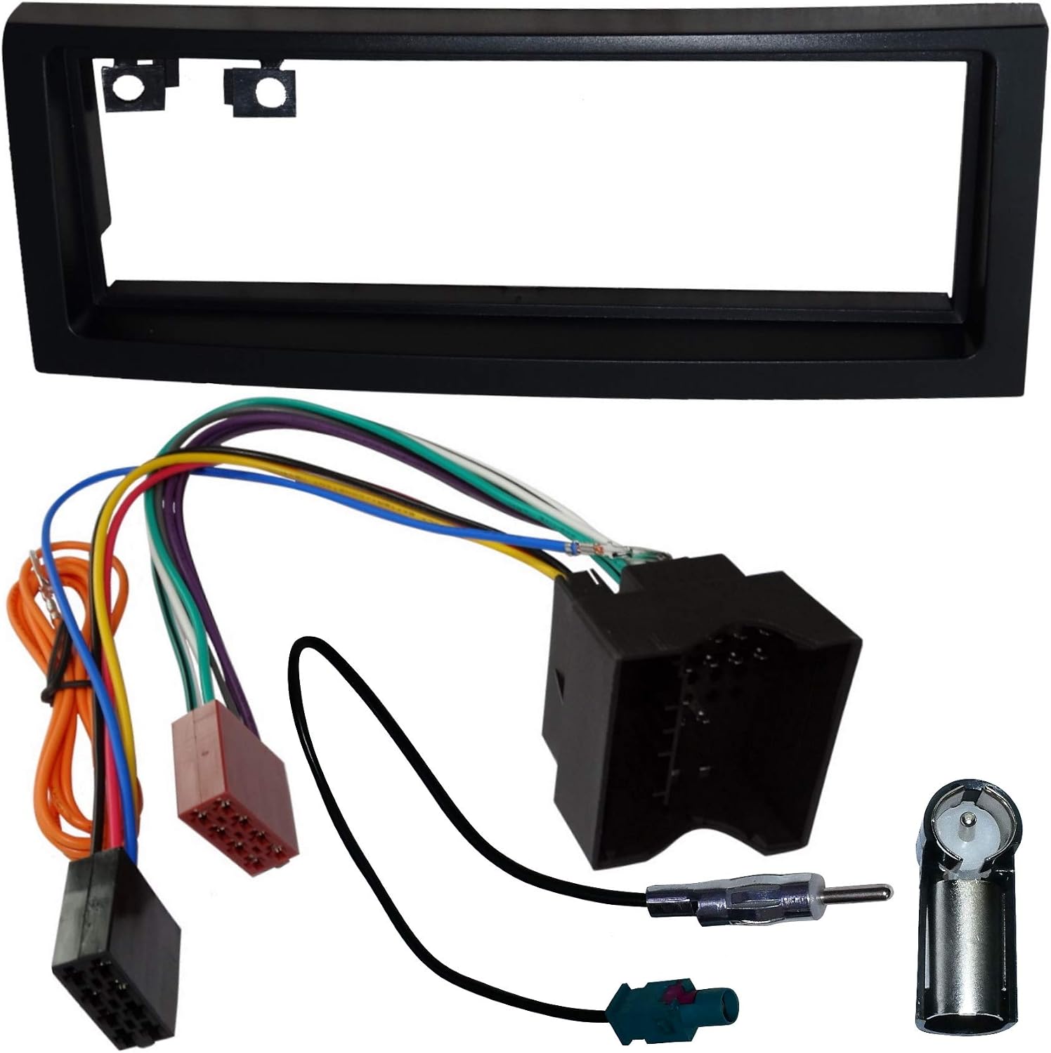 Câble,Adaptateur d'autoradio ISO 20 broches avec connecteur din universel JZSH, pour AEG, audio vox JGC, etc.[E333767629] - Auto