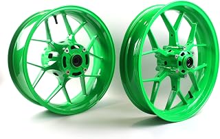 Arashi Rodas Arims Frente e Traseira para Honda CBR600RR 2007-2017 Acessórios de Substituição de Motocicleta CBR 600 RR CBR600 600RR 17 polegadas Verde Neon 2008 2009 2010 2011 2012 2013 2014 2015 2016