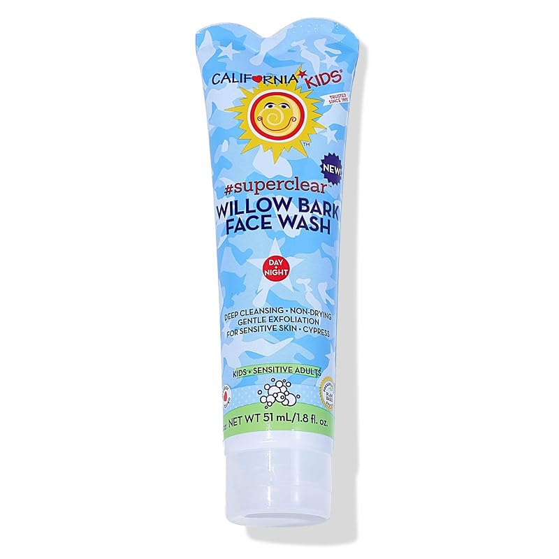 California Baby Limpador facial com ácido salicílico, 51 mL