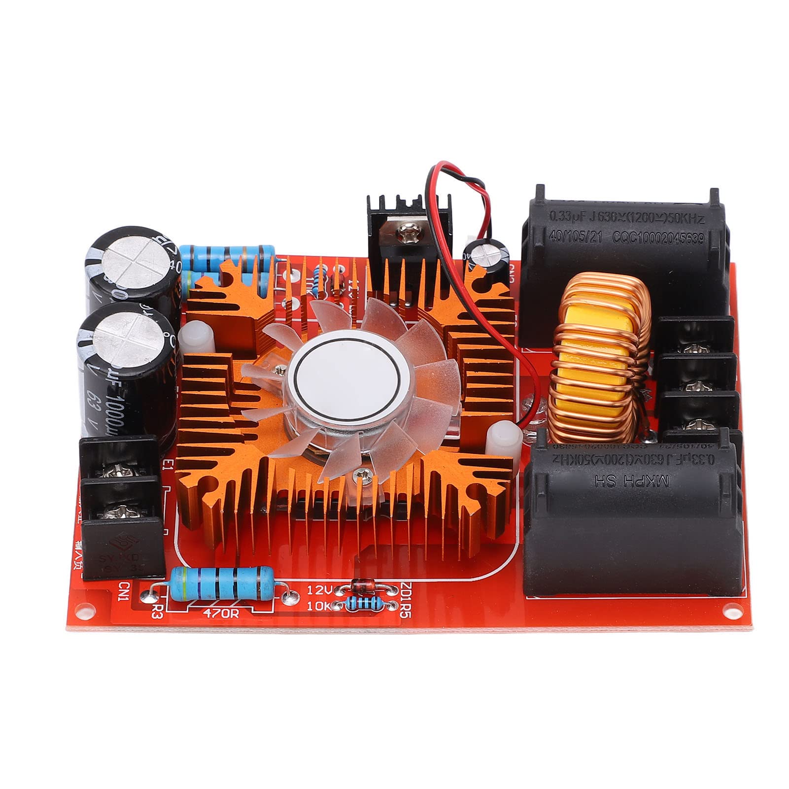 Placa Controlador ZVS Flyback DC 12-30V para Calentamiento Inductivo y Generación Alta Tensión Bobina Alto Voltaje