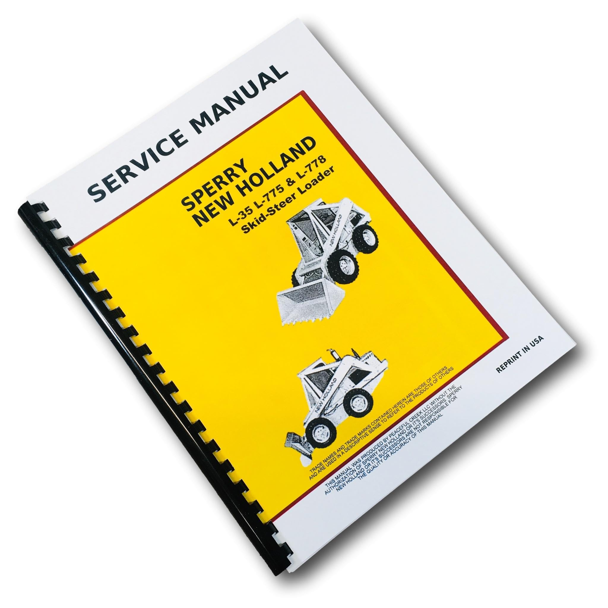 Amazon.com: Service Repair Manual for New Holland L35 L775 L778