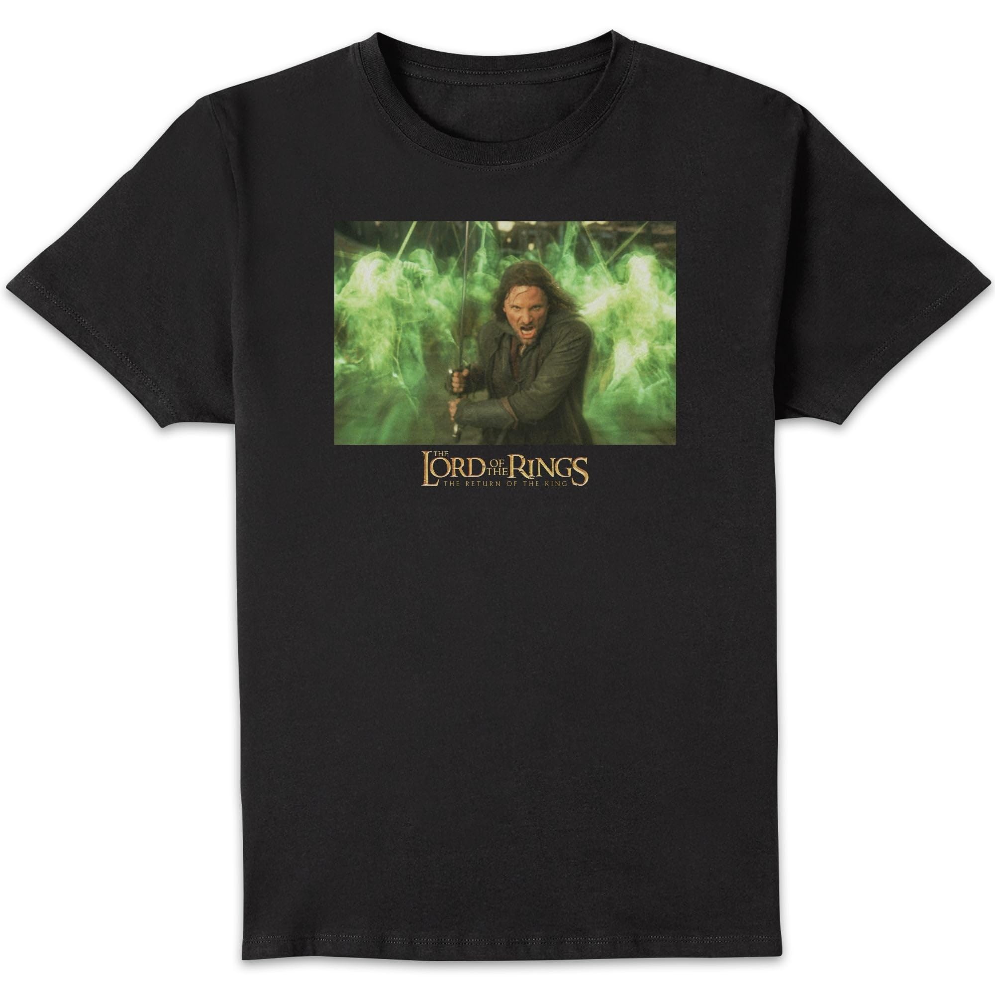 Lord Of The Rings Aragorn Men's T-Shirt - Black - M