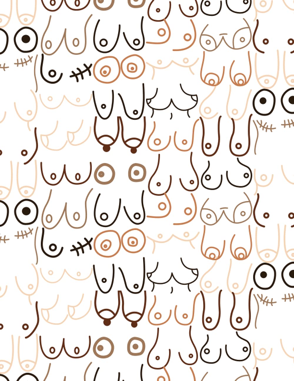 Notebook: Boobs Composition Notebook - College Ruled 120 Pages - Large 8.5 x 11