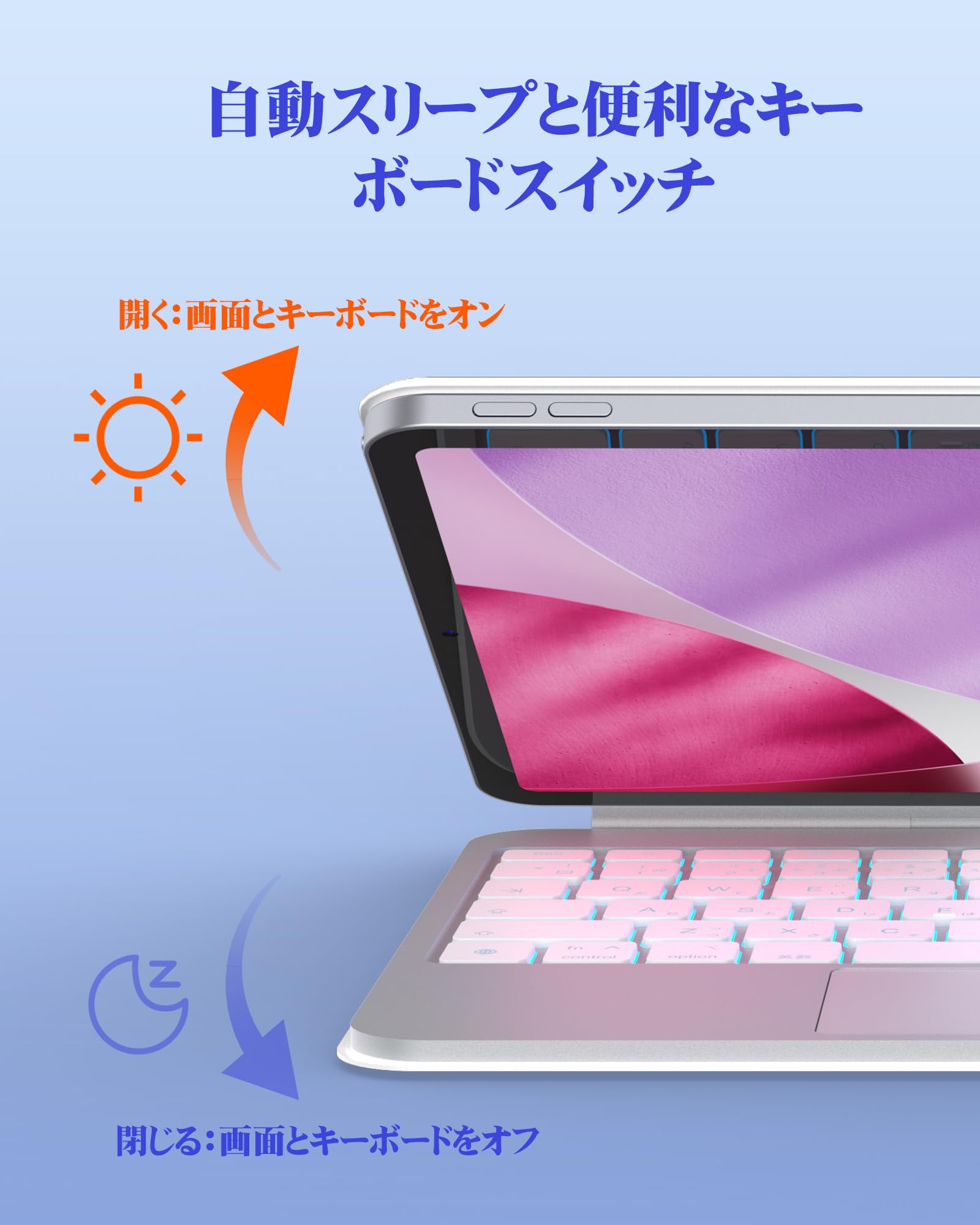 BETTDOW 新型軽量 マジックキーボード 2025 Amazon.co.jp: マジックキーボード BETTDOW 2025 iPad A16 11