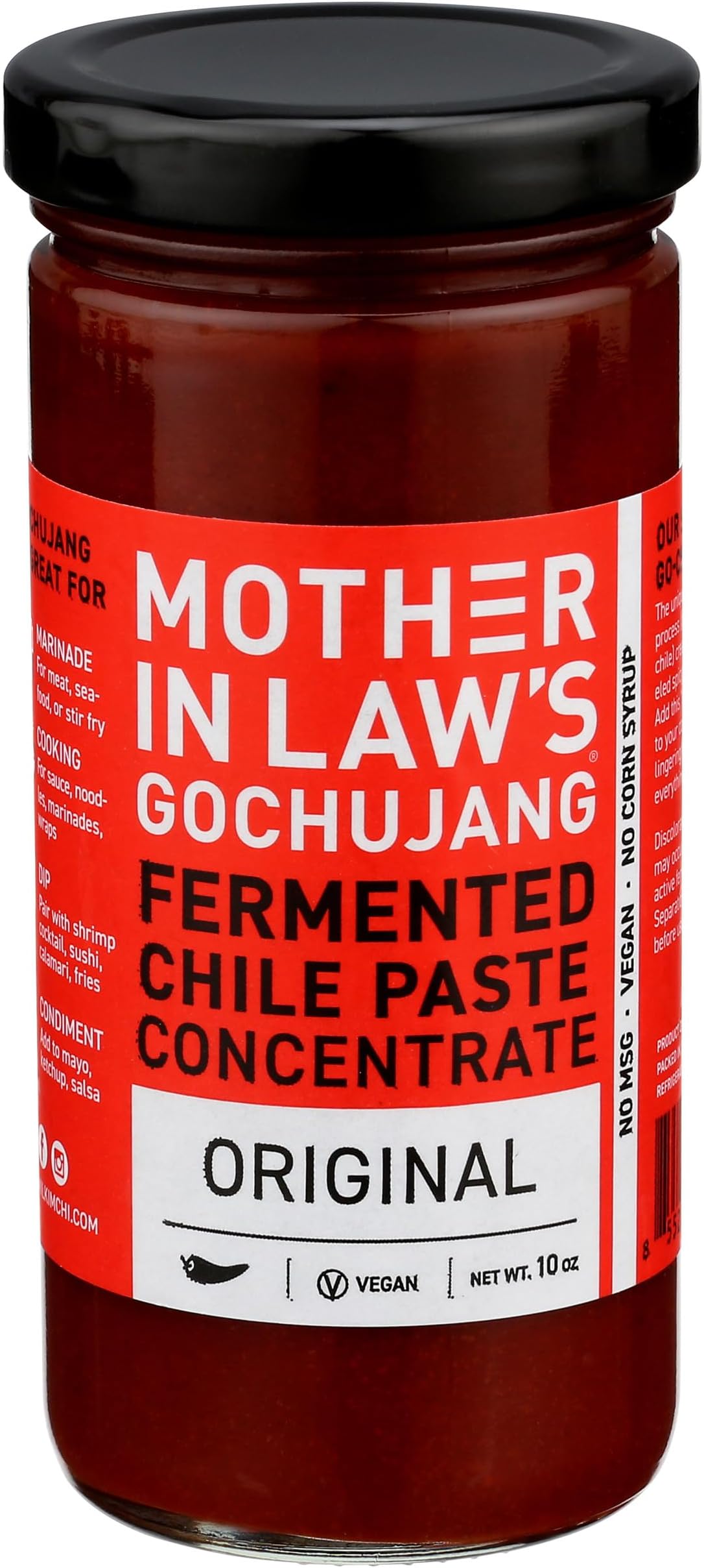 Mother In Law'S - Gochujang Fermented Chili Paste Original 10 Oz. 164410