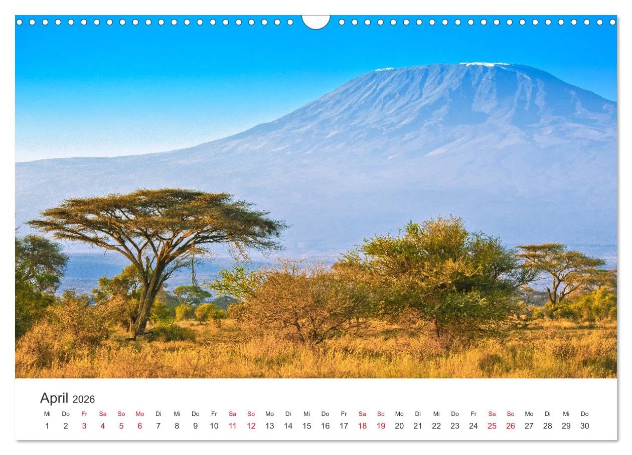 Kenia - Ein Land wie Afrika (Wandkalender 2026 DIN A3 quer), CALVENDO Monatskalender: Kenia, das Land in seinen Facetten (CALVENDO Orte)