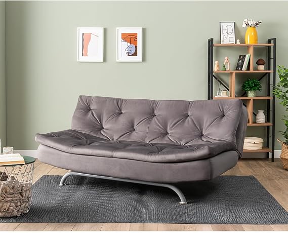 Pafu Rivo Triple Bed Sofa - Soho Grey