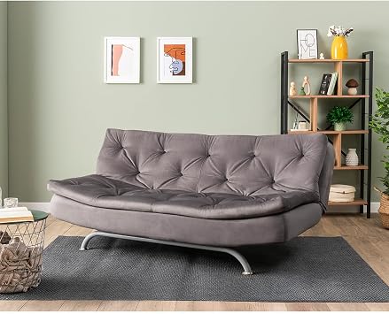 Pafu Rivo Triple Bed Sofa - Soho Grey