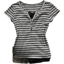 Emo Streetwear 2000s Retro Short Sleeve Vintage Shirts Women Y2k Grunge Crop Tops
