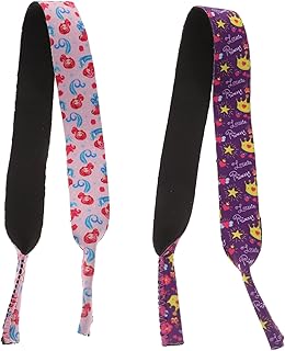 2 peças de cordão de óculos de sol para esportes ao ar livre natação tira de fixação neoprene anti-queda de óculos de sol corda óculos de sol esportes sobre os óculos óculos de sol óculos de sol óculos de sol, Cores sortidas, 51X2.5CM