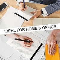 Vista 7 de Outus 4 paquetes de blocs de notas de tamaño legal de 8.5 x 11.75 pulgadas con 50 hojas/bloc, blocs de notas en blanco con renglones de tamaño legal