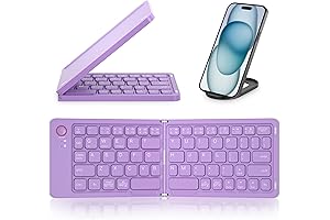 Ultra-Slim Mini Foldable Travel Keyboard