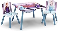 Vista 1 de Delta Children - Juego de mesa y sillas para niños con almacenamiento