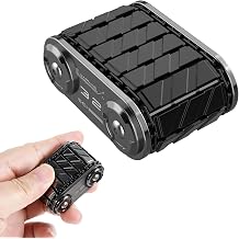 Metal Tank Chain Fidget Slider Roller Spinner Combo, Stress Relief & ADHD Anxiety Relief Toys, Gifts for Adults and Teens, EDC Metal Chain Fidget Toy