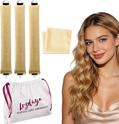 Heatless Curls Overnight Rods Heatless Hair Curler Hair Curlers To Sleep In Heat