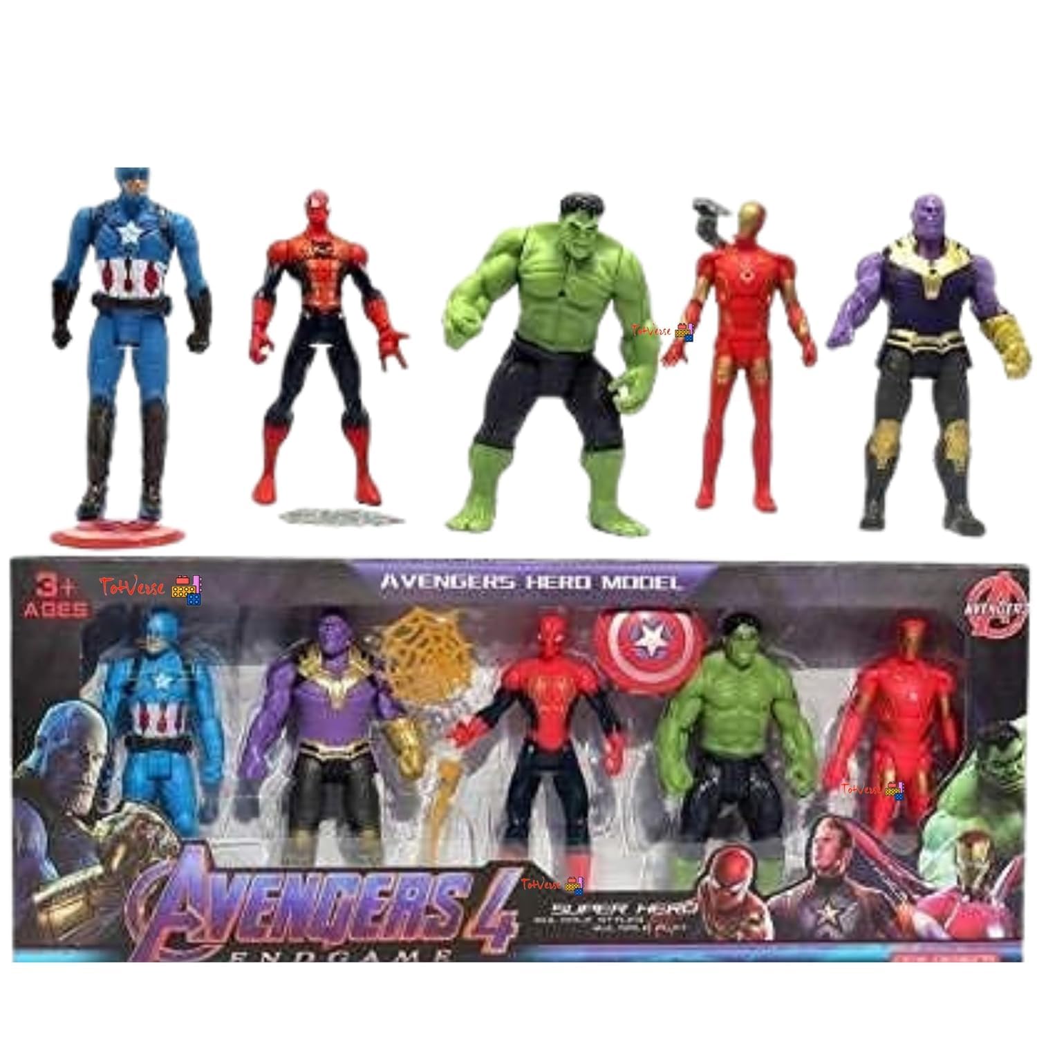 SHASHIKIRAN® Superhero Action Figure Toy Set of 5 Superheroes Toys for Kids (Set of 5 Action Figure)(Multicolor) (B0DGD5RYC6) Amazon Price History, Amazon Price Tracker