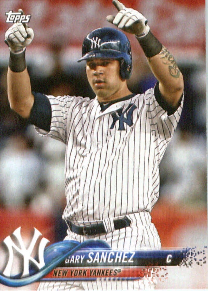 2018 Topps Team Sets New York Yankees #NY-5 Gary Sanchez Yankees