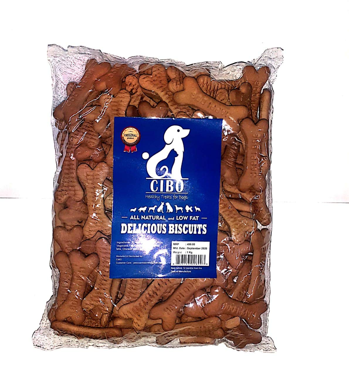 Cibo Chicken Dog Biscuit 1 kg Dry New Born, Young, Adult Dog Food (B08JP7T2SW) Amazon Price History, Amazon Price Tracker