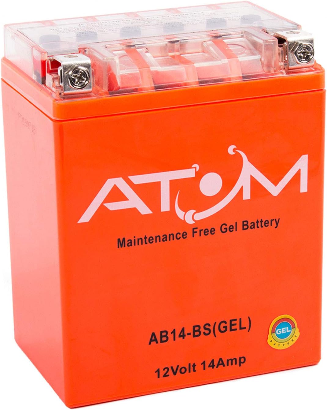 Atom Advanced AB14BS Gel Motorcycle Battery Replacement Amazon.co.uk