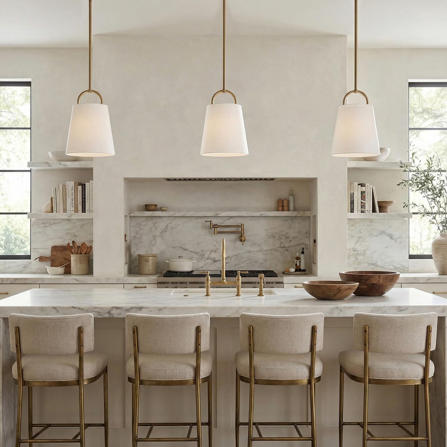 Amazon.com: Capital Lighting 349411AD Brody Transitional Pendant