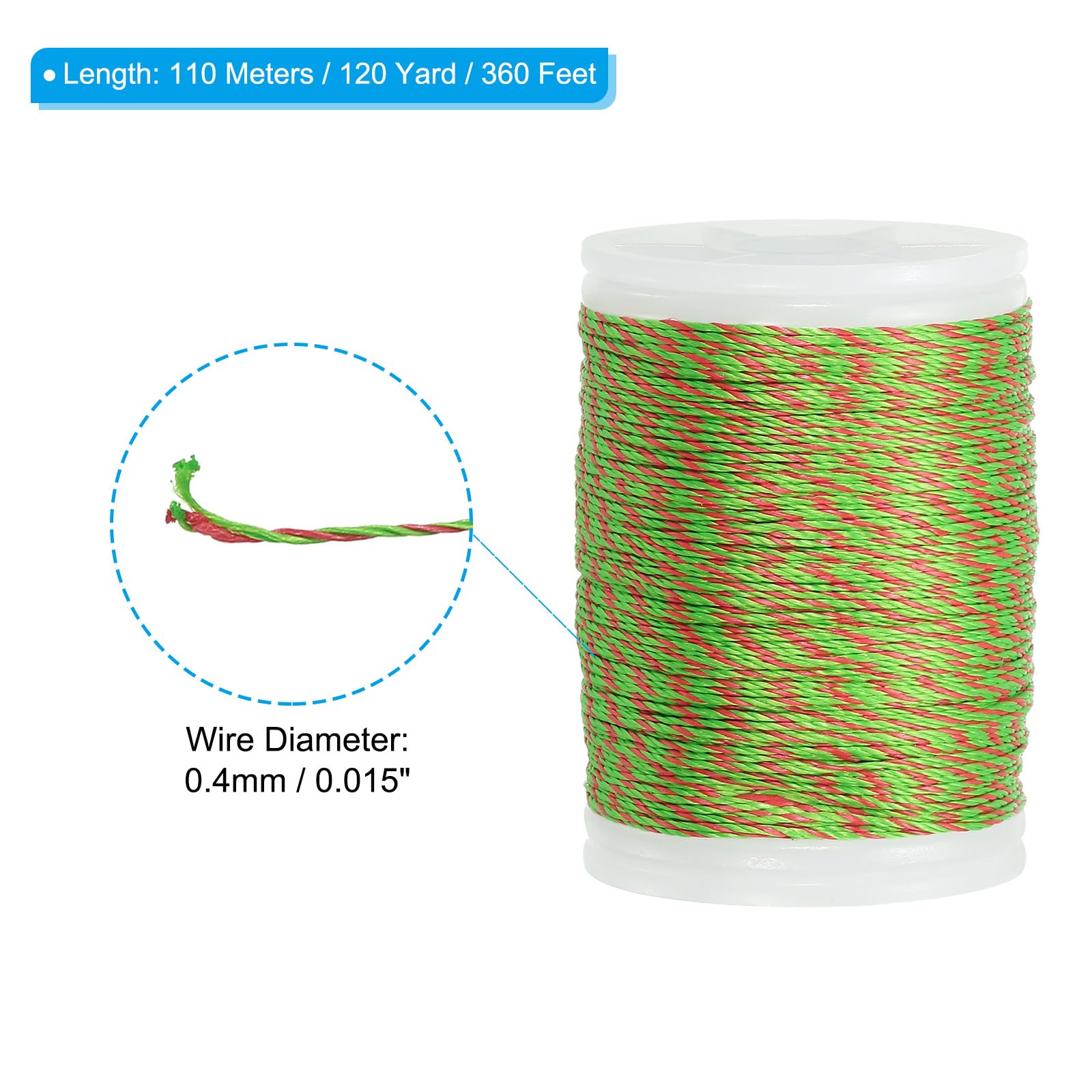 PATIKIL Archery Bow String Serving Thread 120 Yard/110M - Image 2