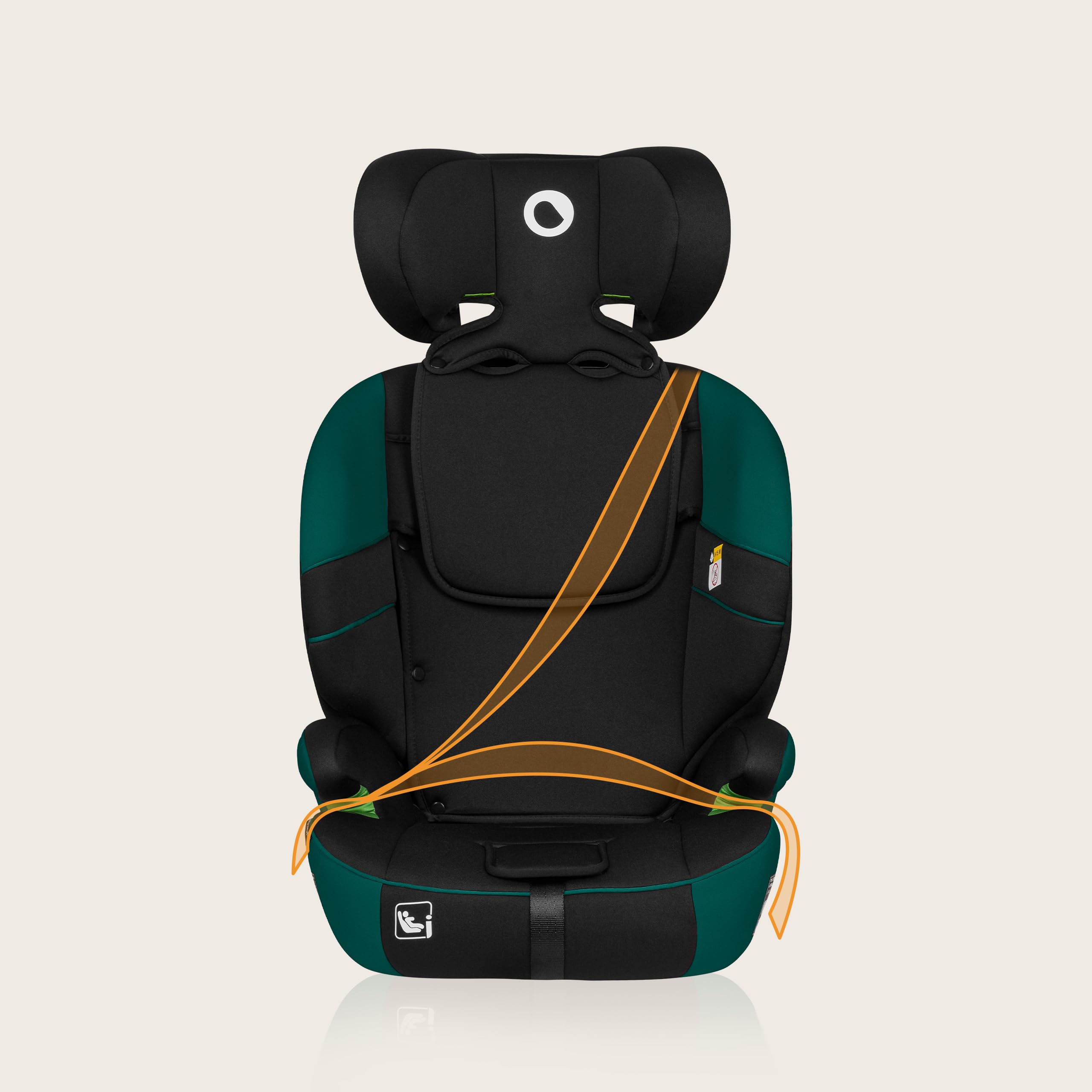 LIONELO LEVI ONE I-SIZE 76-150 cm Kinderautositz, Gruppe 1 2 3 | Seitenschutz, 10 Grad Kopfstützenverstellung Bequeme Armlehnen Verstellbare Rückenlehne, R129 i-Size